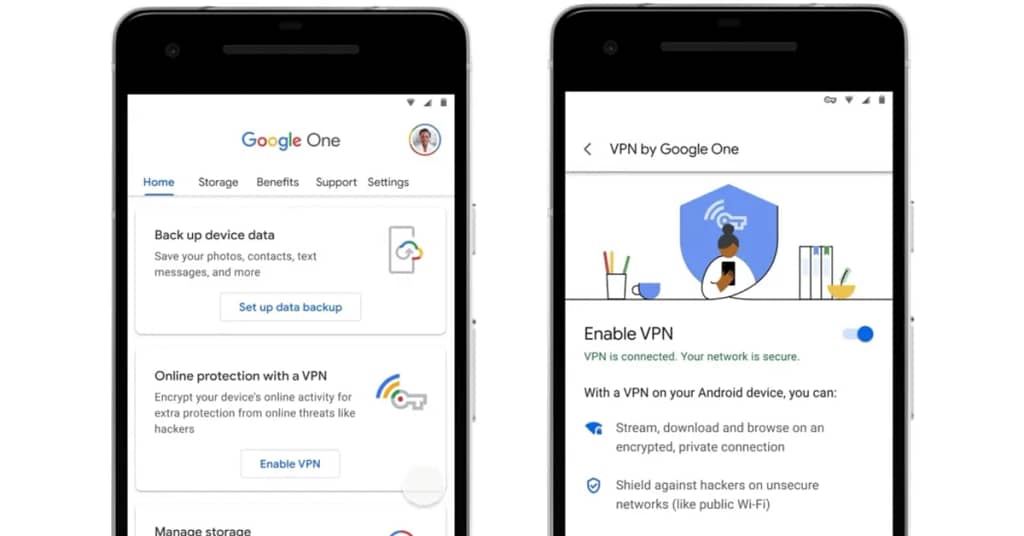 Το Google One VPN έρχεται σε υπολογιστές Windows και Mac