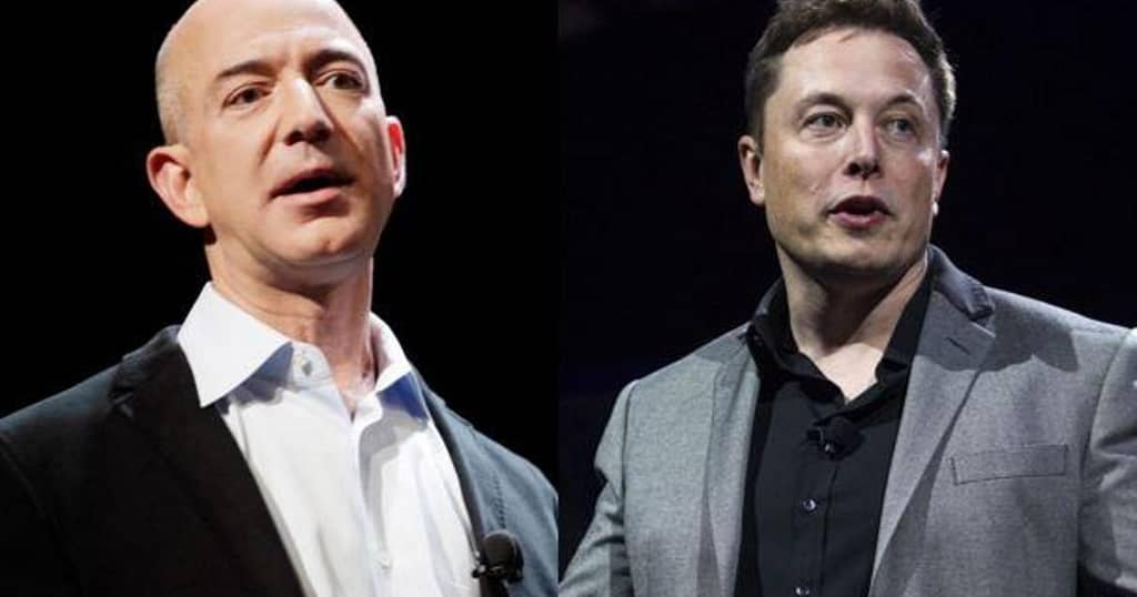 Elon Musk και Jeff Bezos «συγκρούονται» για τις τροχιές των δορυφόρων!