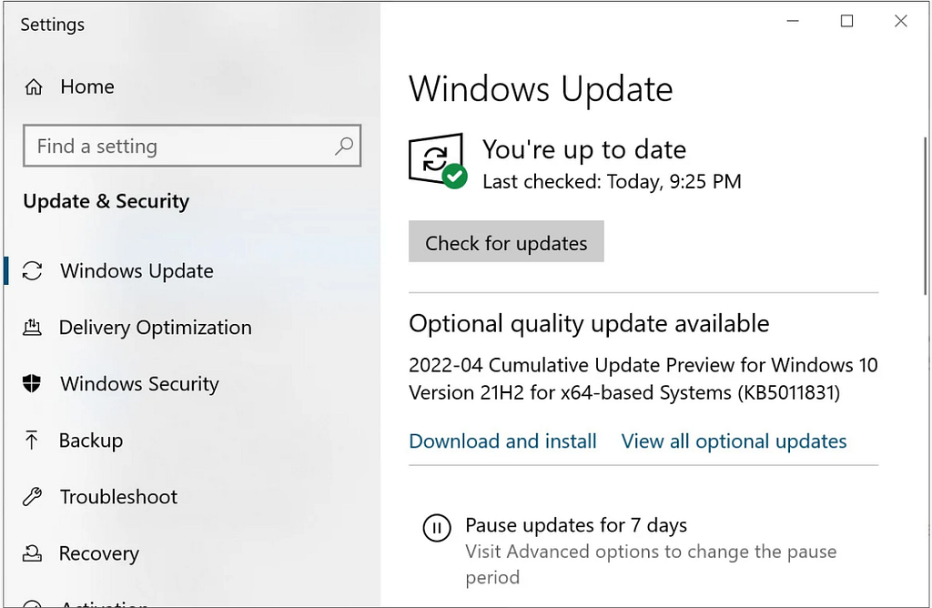 Windows 10: Ενημέρωση KB5011831 ήρθε με 26 διορθώσεις σφαλμάτων