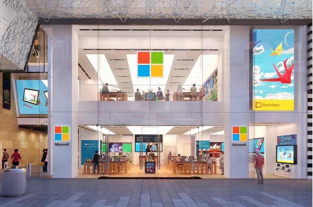 Microsoft-καταστήματα λιανικής