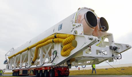 Antares Rolls Out