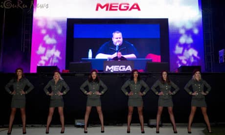 Kim Dotcom launches Mega