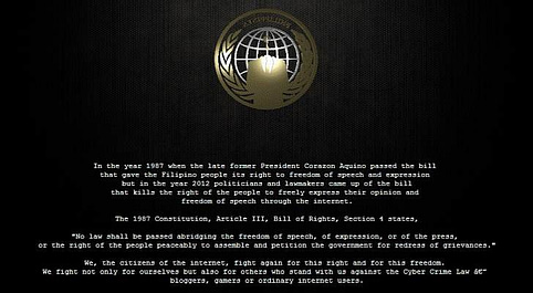 Hacktivists-Target-Philippines-Government-Sites-in-Protest-Against-Cybercrime-Law