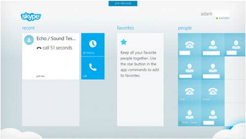 Νέο Skype για Windows με Metro UI.