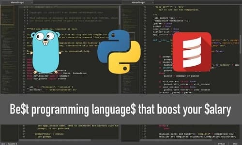 Αυξήστε το μισθό σας με τρεις γλώσσες: Python, Go και Scala!