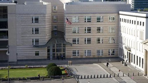 Η αμερικανική πρεσβεία στο Βερολίνο ΦΩΤΟ REUTERS