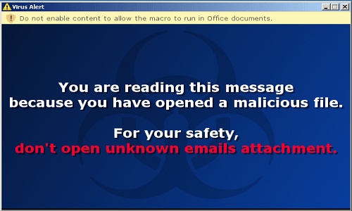 Το Locky Ransomware εμφανίζει προειδοποιητικό μήνυμα!