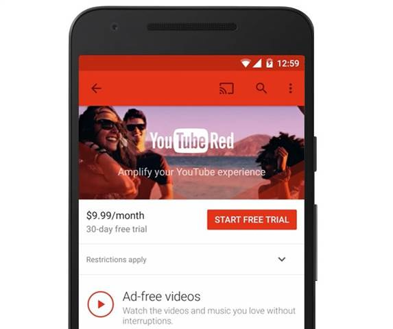 Youtube χωρίς διαφημίσεις έρχεται την επόμενη βδομάδα