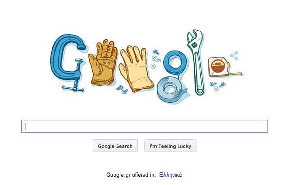 google doodle 1 may