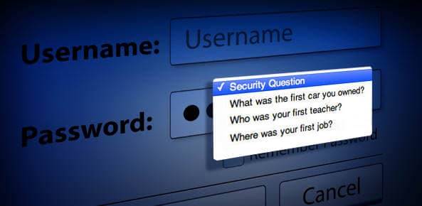 Security Questions - Δεν είναι και τόσο ασφαλείς όσο νομίζουμε