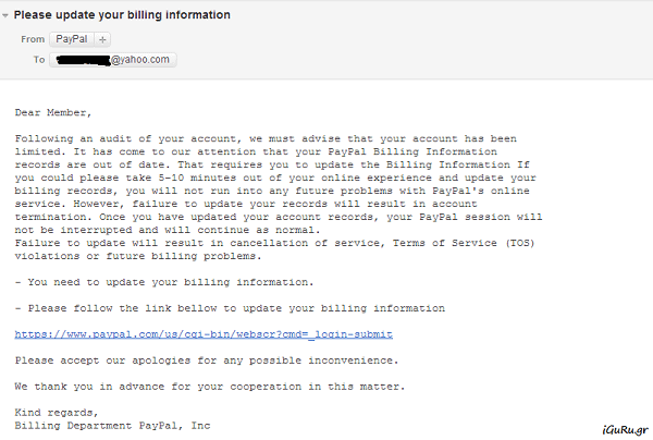 PayPal-Phishing-Scam