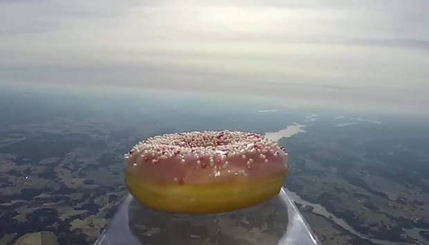Donut in space