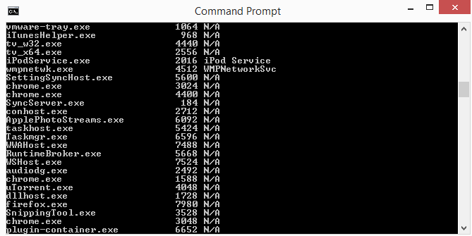 command prompt