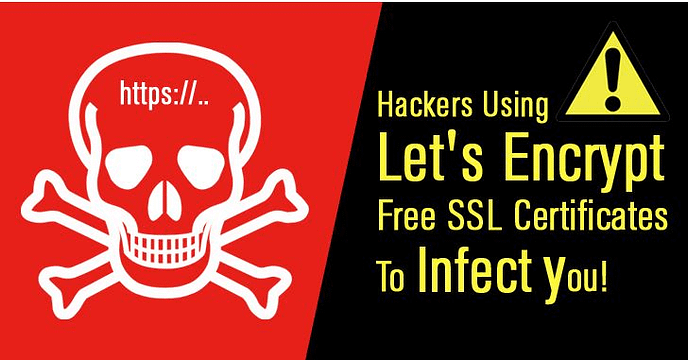 Hackers καταχρώνται τα δωρεάν SSL Certs του 'Let's Encrypt' με σκοπό..