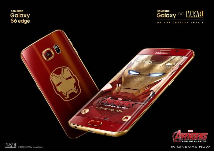Samsung Galaxy S6 edge Iron Man Limited Edition