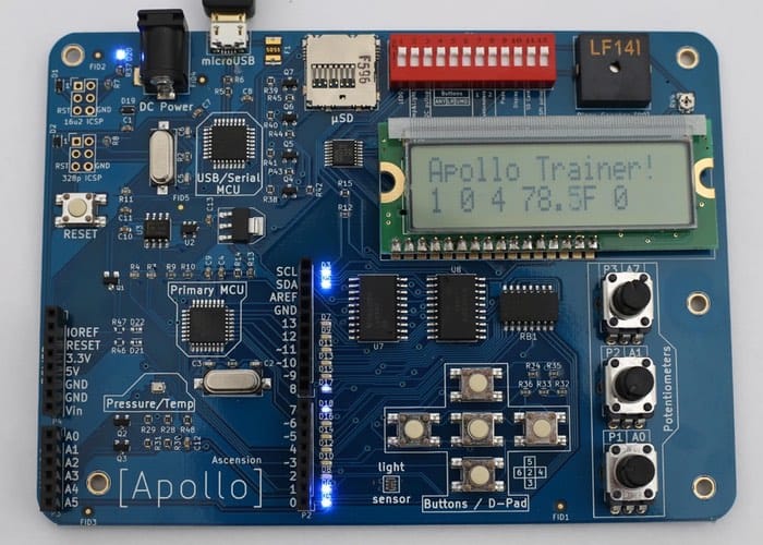 Apollo-Arduino-Training-Board-πίνακας