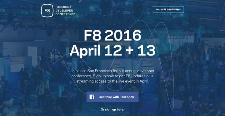 facebook F8-2016