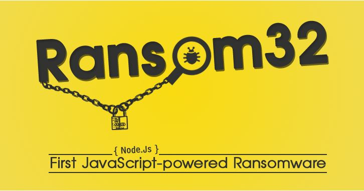 Ransom32|Tο 1o JavaScript Ransomware που επηρεάζει Windows/Mac/Linux!