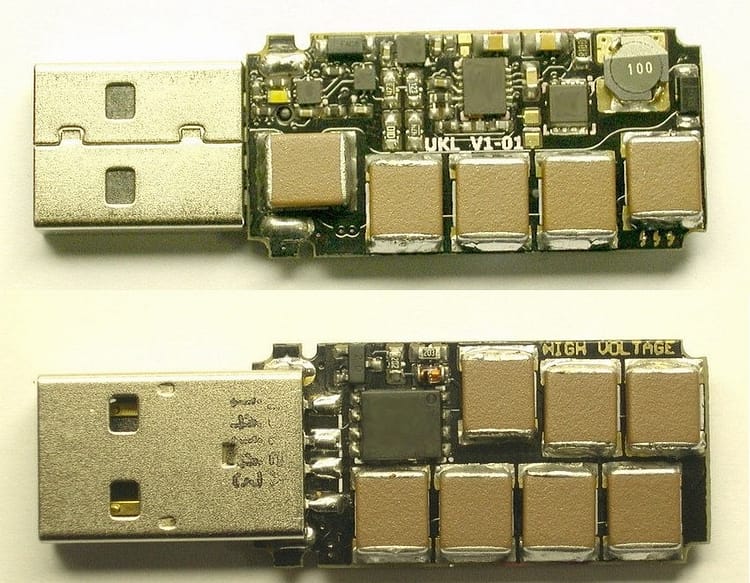 USB 2.0 Killer - Πώς να κάψετε εύκολα ένα PC με μια συσκευή USB