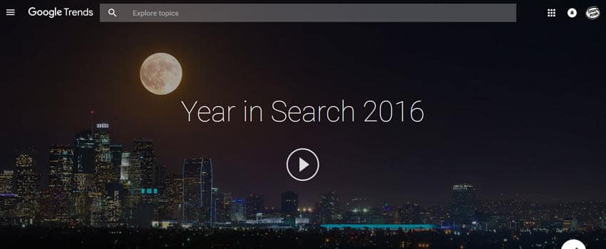 Google Year In Search 2016