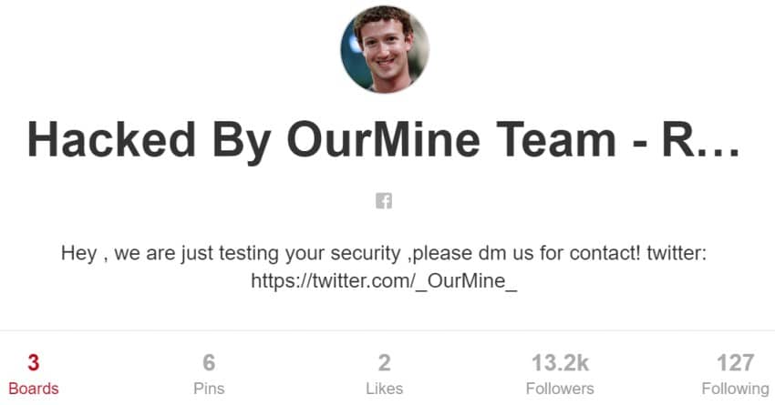 hack Mark Zuckerberg
