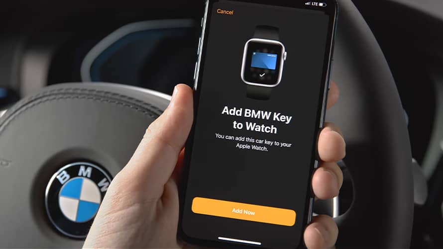 BMW key in app