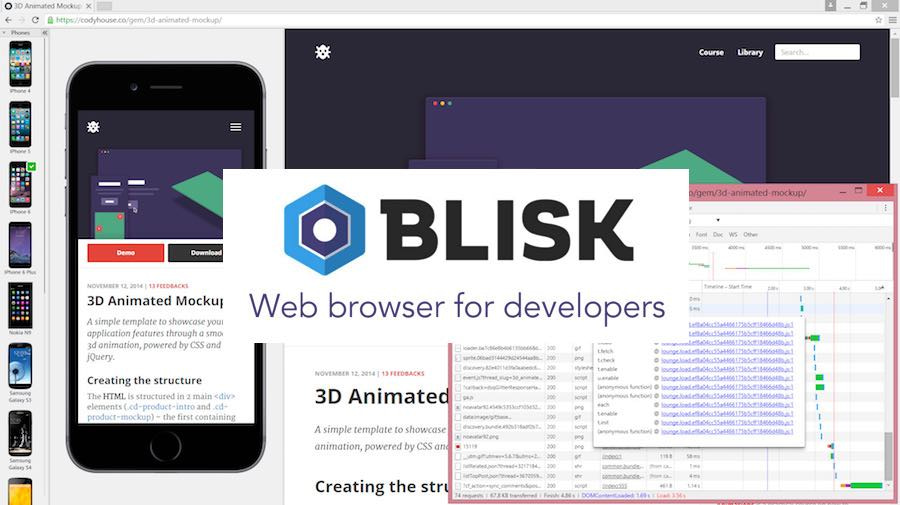 Blisk — Ο free Web Browser που κάθε Programmer/Developer πρέπει να χρησιμοποιεί!