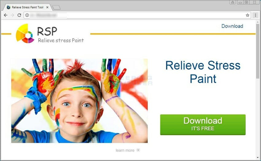 Relieve Stress Paint malware 