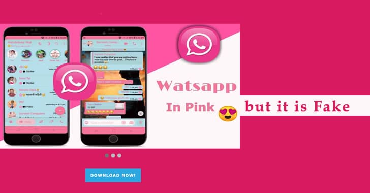 WhatsApp Pink malware