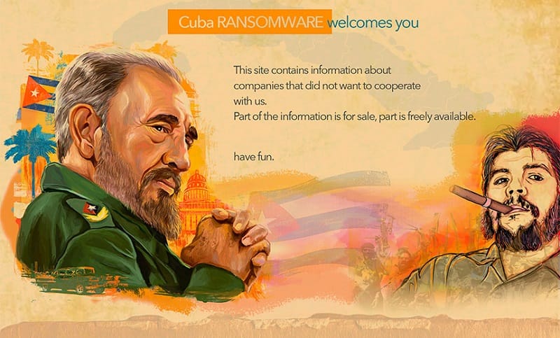Cuba ransomware  Hancitor malware