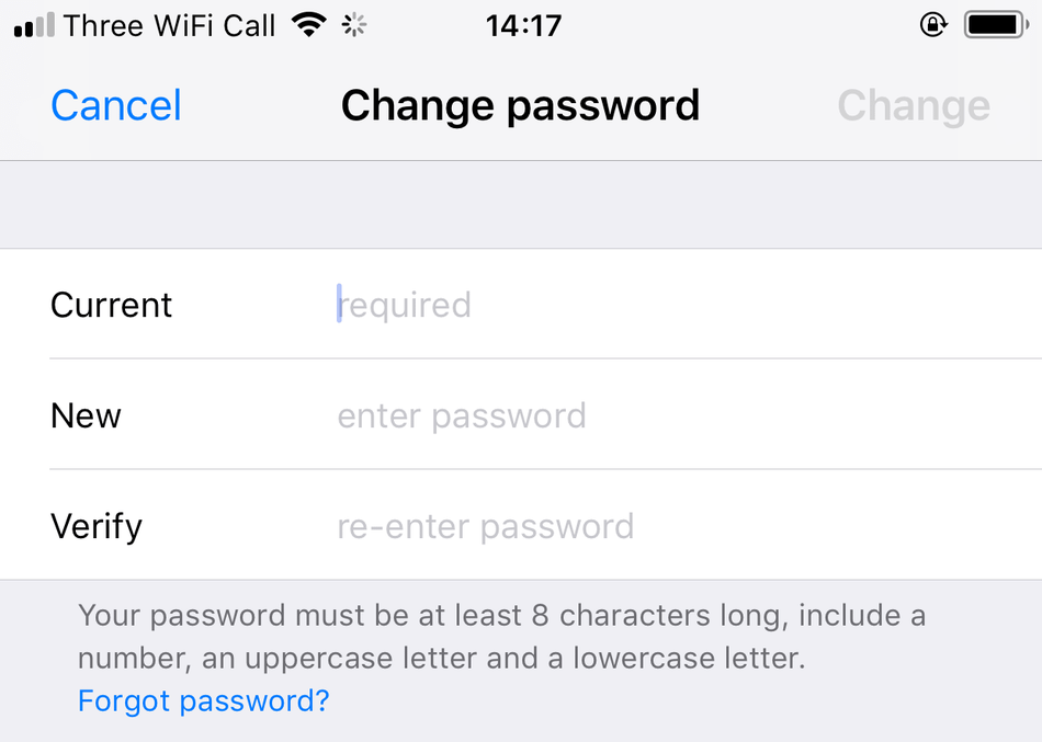 iPhone: Πώς να αλλάξετε τον κωδικό πρόσβασης του Apple ID