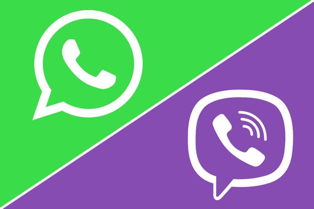 Viber και WhatsApp