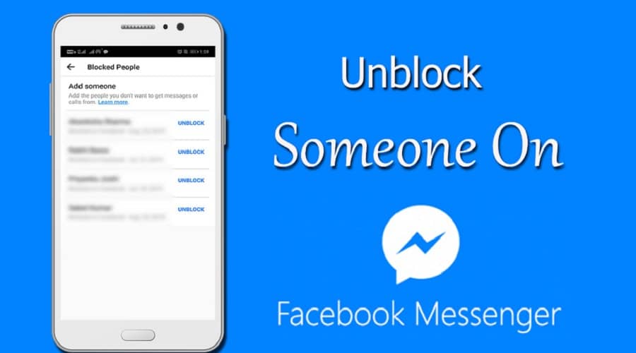Facebook Messenger unblock