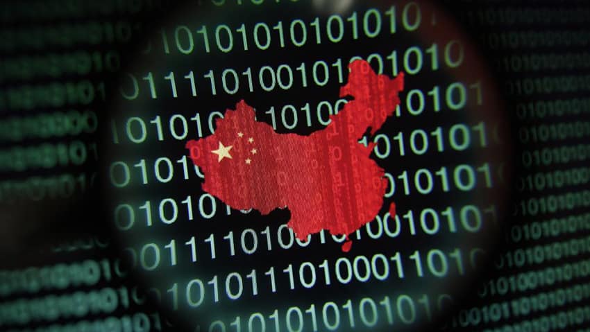 china hacked apple usa companies