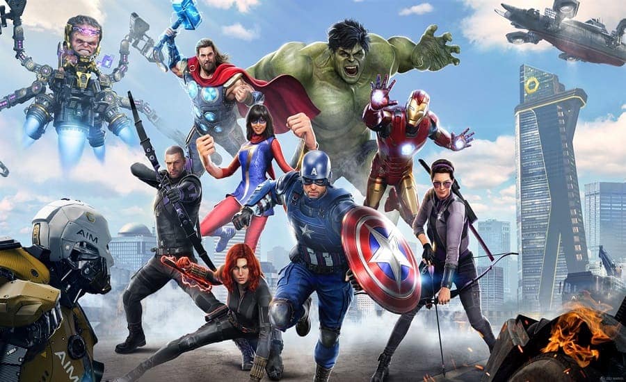 Marvel’s Avengers bug Avengers IP PS5