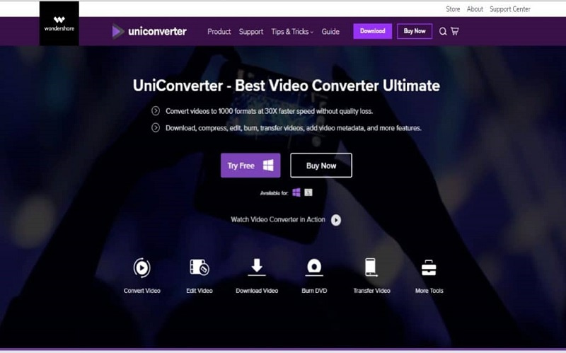 Unicoverter-μετατροπή βίντεο