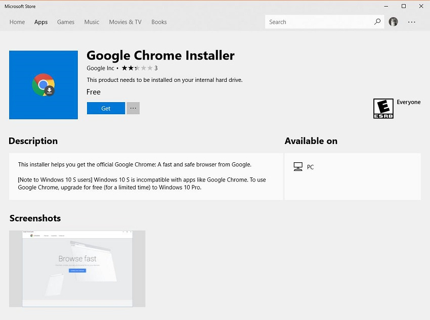 Google Chrome Installer
