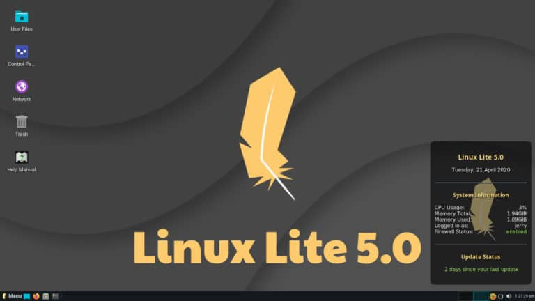 Linux Lite 5.0 'Emerald': Ένα εντελώς νέο λειτουργικό σύστημα  
