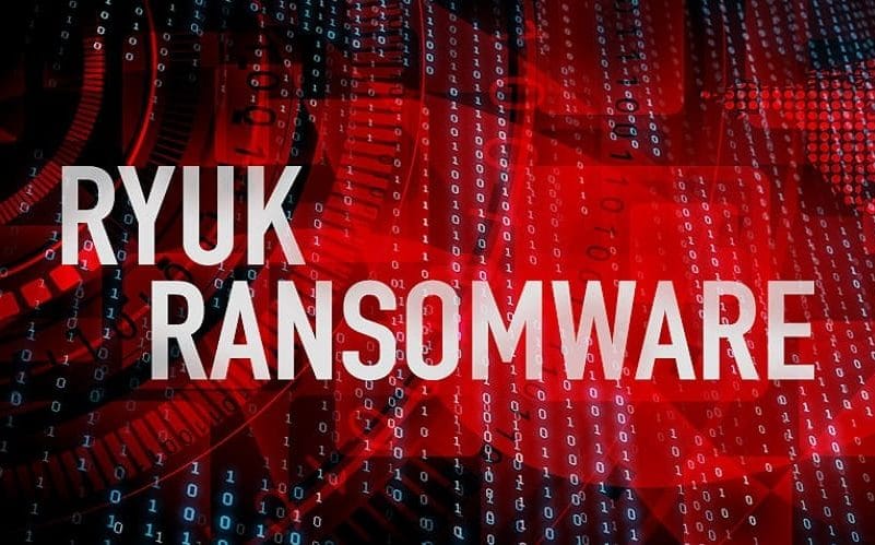 BazarLoader Ryuk ransomware