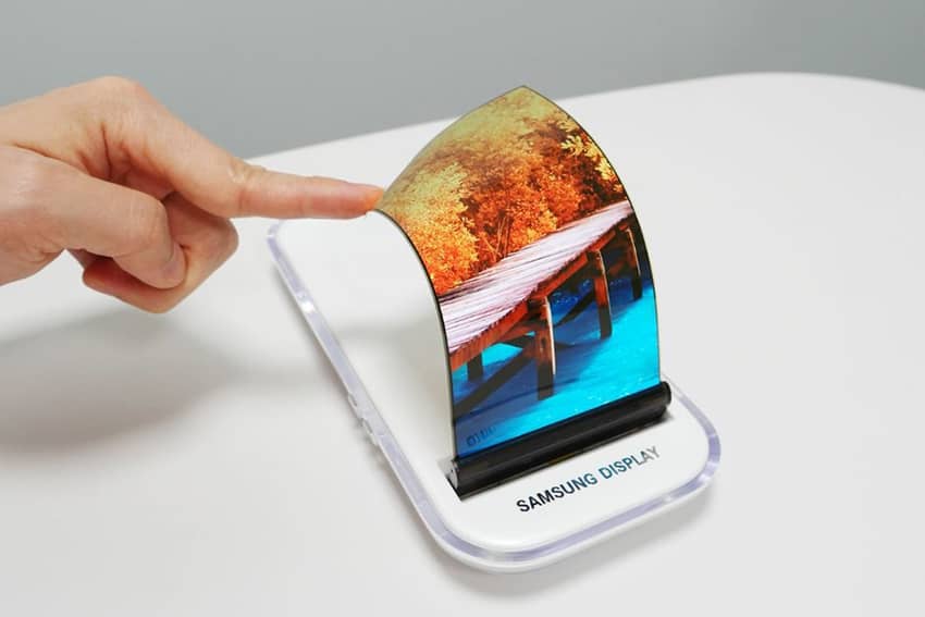 samsung reveals foldable smartphone