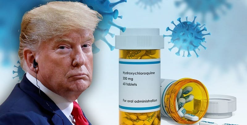 Ο Donald Trump «καταπολεμά» τον κορονοϊό με υδροξυχλωροκίνη