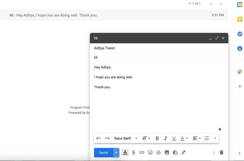 αποστολή email Gmail - προγραμματισμός