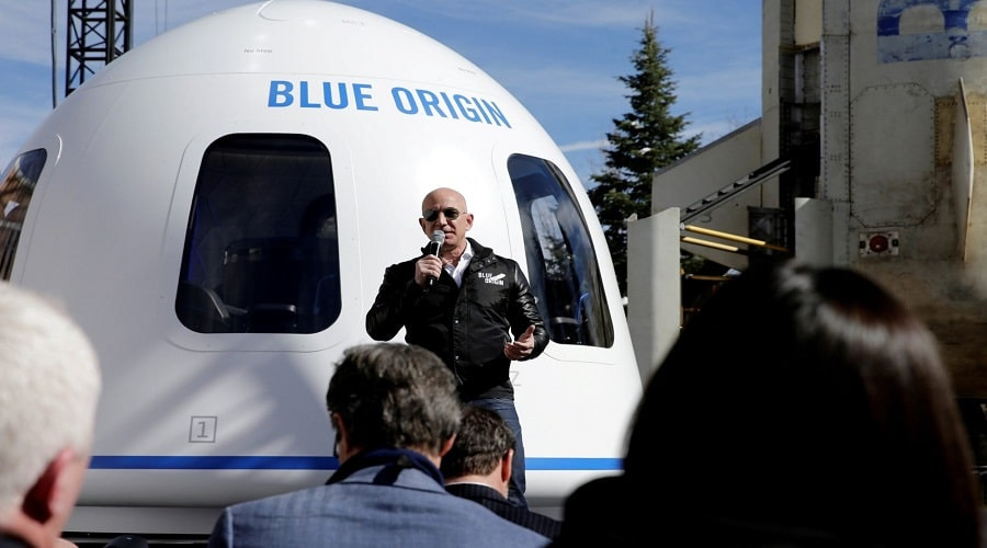 NASA Blue Origin δικαστήρια