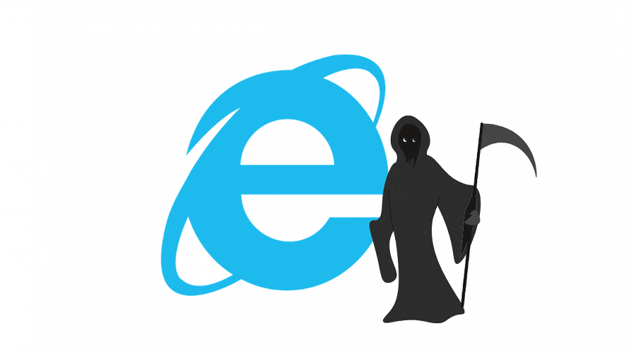 Internet Explorer is over